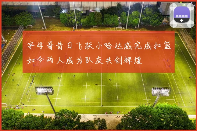 字母哥昔日飞跃小哈达威完成扣篮如今两人成为队友共创辉煌